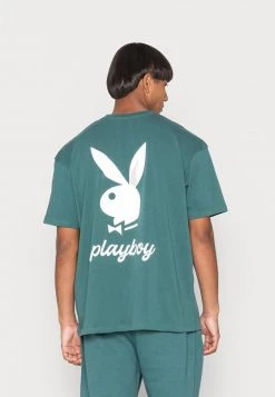Top 10 🔔 Mennace PLAYBOY BUNNY UNISEX - T-Shirt Print - Green 🔔