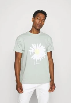 Coupon 🤩 Mennace SUNDAZE DAISY REGULAR UNISEX - T-Shirt Print - Green 🥰