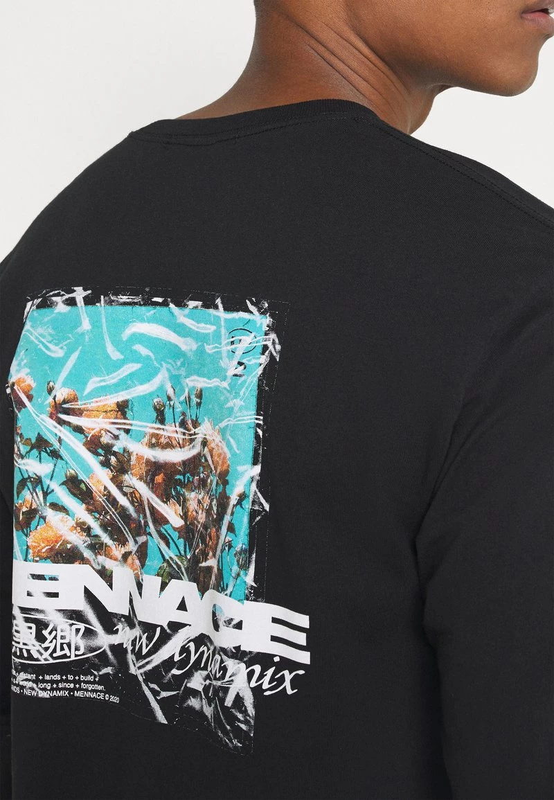 Blitzangebot ⌛ MENNACE FLOWER BUNCH - Langarmshirt - Black, Herren 😉 – Bild 4