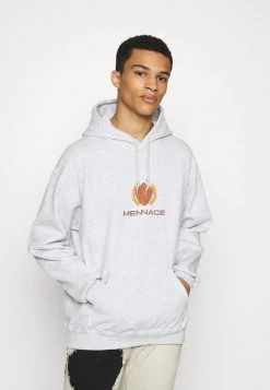 Großhandel 🔥 MENNACE PETROL FLAME CAR REGULAR HOODIE - Sweatshirt - Ice Marl, Herren 😉