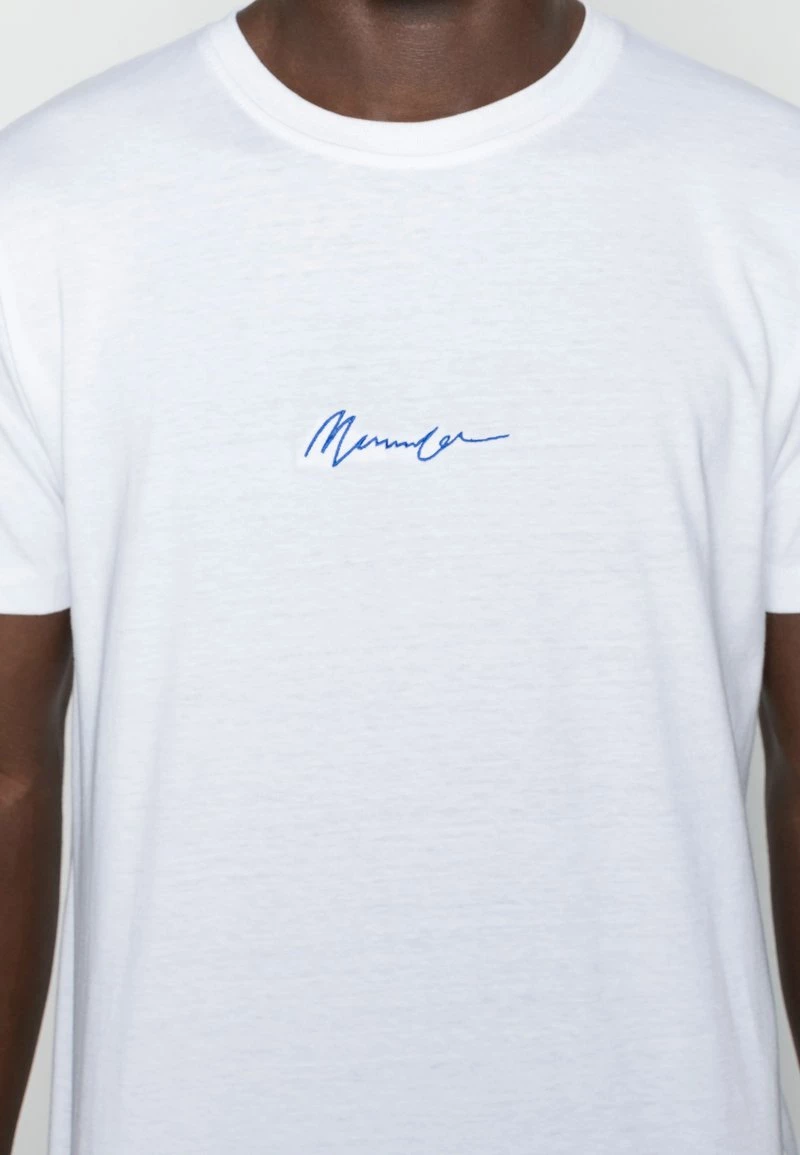 Budget 👍 Mennace ESSENTIAL REGULAR RELAXED SIG TEE UNISEX - T-Shirt Basic - White 🛒 – Bild 5