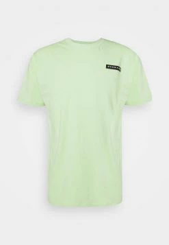 Budget ⭐ Mennace AFTERMATH RUBBER BADGE REGULAR UNISEX - T-Shirt Print - Neon Green ✨