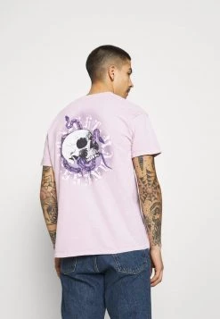 Großhandel 👍 Mennace ON THE RUN SKULL REGULAR - T-Shirt Print - Pink, Herren ✨