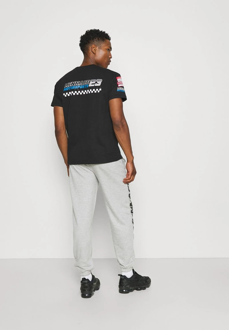 Neu 🎉 Mennace UNISEX LOGO REGULAR - Jogginghose - Light Grey 🌟 – Bild 3