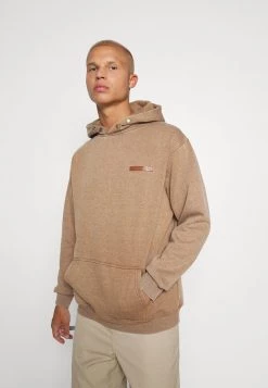 Brandneu 🔥 Mennace STONE WASH HOODIE UNISEX - Sweatshirt - Light Brown ⌛