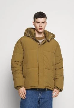 Neu 🛒 Mennace HENNESSEY HOODED PUFFER JACKET - Winterjacke - Light Brown, Herren 🧨