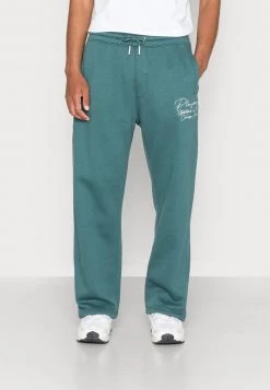 Bester Verkauf 🌟 Mennace PLAYBOY SIGNATURE STRAIGHT JOGGER UNISEX - Jogginghose - Green 🌟