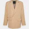 Bestes Angebot ⭐ Mennace DOUBLE BREASTED CREPE SUIT JACKET - Sakko - Sand, Herren 💯