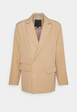 Bestes Angebot ⭐ Mennace DOUBLE BREASTED CREPE SUIT JACKET - Sakko - Sand, Herren 💯