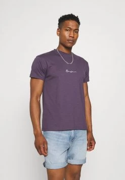 Rabatt 🎁 Mennace T-Shirt Print - Purple, Herren ⌛