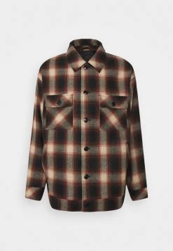 Blitzangebot 😀 Mennace FLECK CHECK - Leichte Jacke - Red/navy/ecru, Herren 🎁