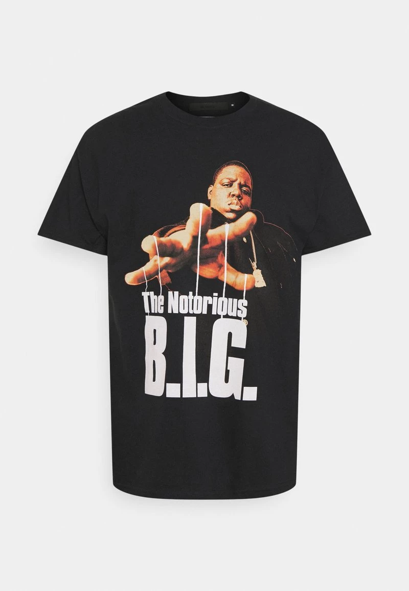Angebote 🎉 Mennace BIGGIE PUPPETEER - T-Shirt Print - Black, Herren 💯 – Bild 5