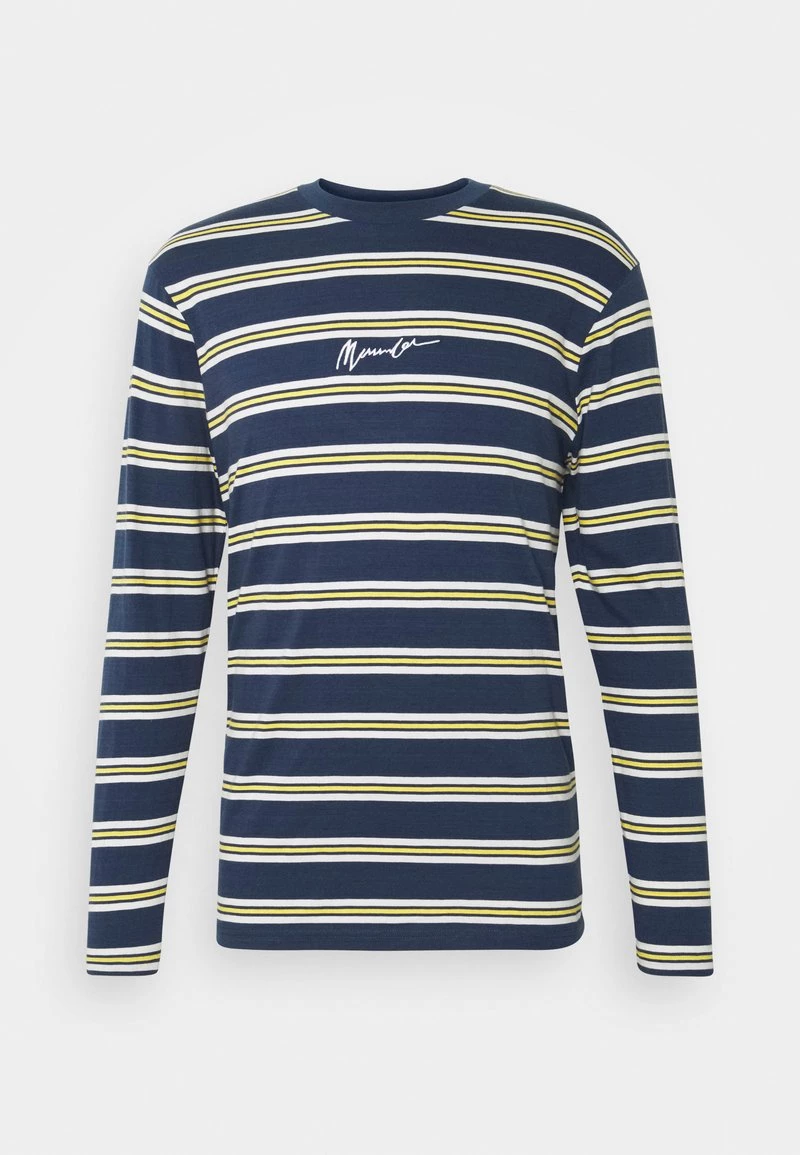 Auslauf 💯 Mennace CLASSIC HORIZONTAL STRIPE UNISEX - Langarmshirt - Navy 🧨 – Bild 5
