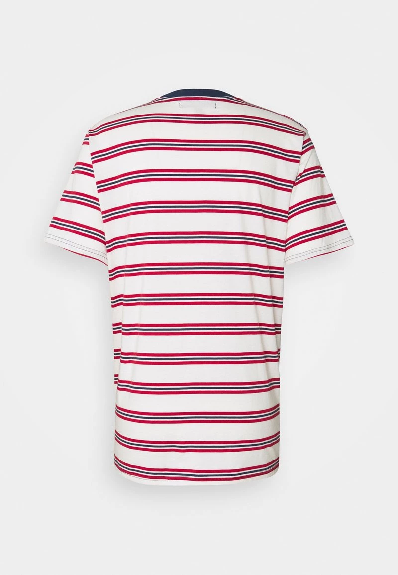 Angebote ❤️ Mennace CLASSIC HORIZONTAL STRIPE UNISEX - T-Shirt Print - White/red 🌟 – Bild 7