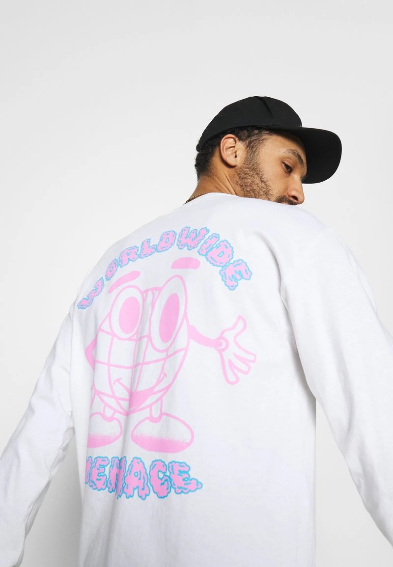 Beste Bewertungen von 👏 MENNACE WORLDWIDE - Langarmshirt - White, Herren 😀 – Bild 4