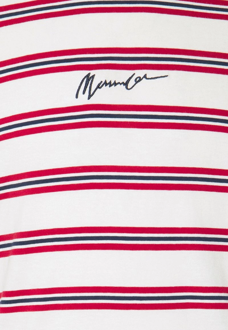 Angebote ❤️ Mennace CLASSIC HORIZONTAL STRIPE UNISEX - T-Shirt Print - White/red 🌟 – Bild 6