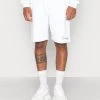 Bestes Angebot 🤩 Mennace PLAYBOY SIGNATURE MID LENGTH UNISEX - Shorts - White 🔔
