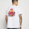 Schlussverkauf 😍 Mennace HAVANA TATTOO HEART - T-Shirt Print - White, Herren 🌟