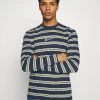 Auslauf 💯 Mennace CLASSIC HORIZONTAL STRIPE UNISEX - Langarmshirt - Navy 🧨