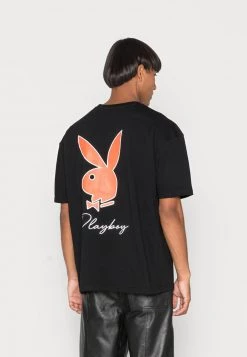 Bestpreis 🛒 Mennace PLAYBOY BUNNY UNISEX - T-Shirt Print - Black ✔️