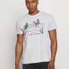 Beste Bewertungen von ⭐ MENNACE TRACK BUTTERFLY REGULAR - T-Shirt Print - Grey, Herren 😉