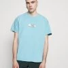 Budget 🎉 Mennace BREEZE RECEIPT REGULAR - T-Shirt Print - Blue, Herren 💯