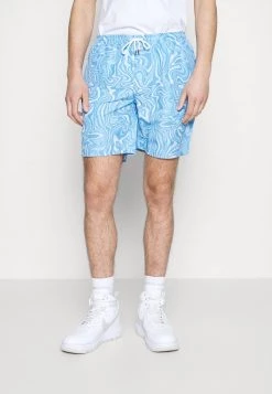 Beste Bewertungen von 👏 Mennace SWIRL PRINT SWIM - Shorts - Blue, Herren 🎁