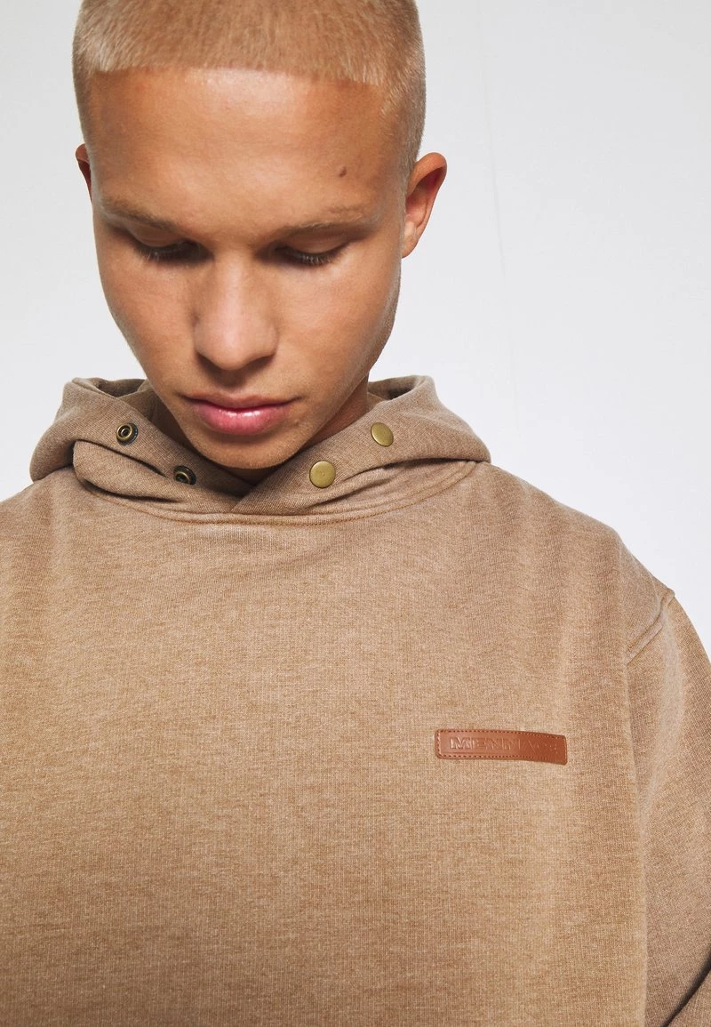 Brandneu 🔥 Mennace STONE WASH HOODIE UNISEX - Sweatshirt - Light Brown ⌛ – Bild 6