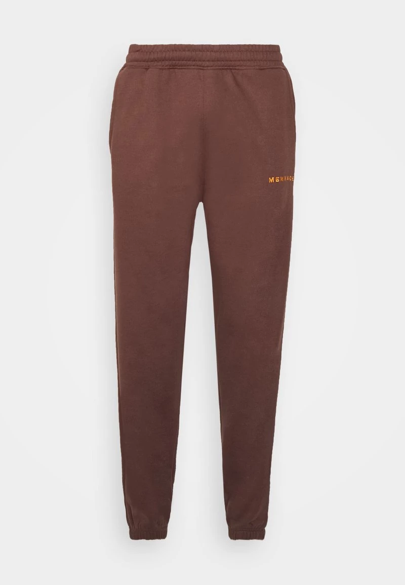 Am billigsten 👍 Mennace ESSENTIAL REGULAR JOGGER - Jogginghose - Brown, Unisex 😍