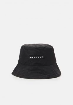 Top 10 😉 Mennace QUILTED BUCKET HAT UNISEX - Hut - Black 👍