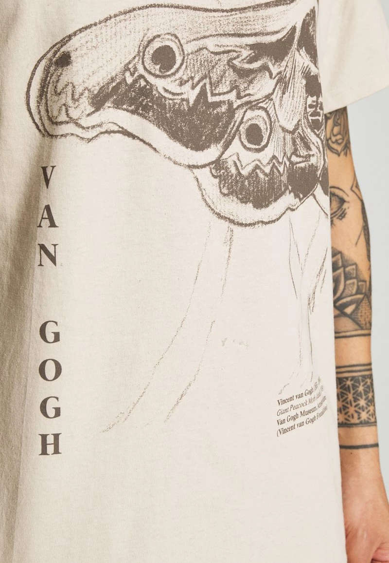 Bestpreis 🌟 Mennace ROSEBOWL VAN GOGH - T-Shirt Print - Off White, Herren ❤️ – Bild 5