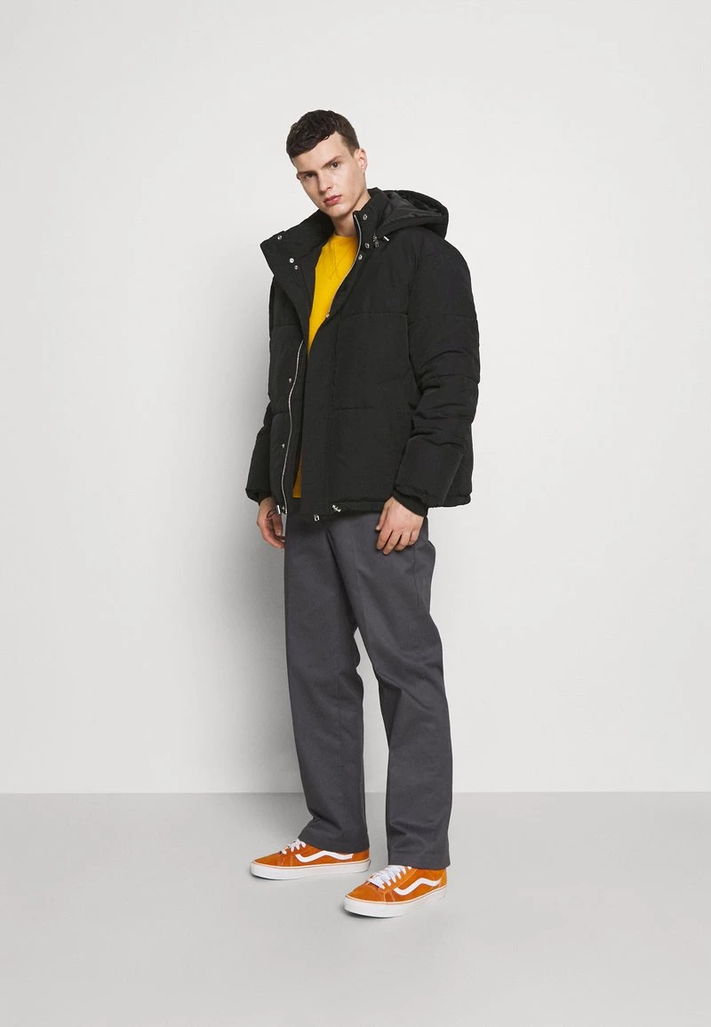 Aktion 🎁 Mennace HENNESSEY OVERSIZED HOODED PUFFER JACKET - Winterjacke - Black, Herren 🥰 – Bild 2