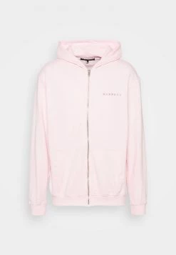 Coupon 🥰 Mennace UNISEX ESSENTIAL REGULAR ZIP UP HOODIE - Sweatjacke - Rose 🌟