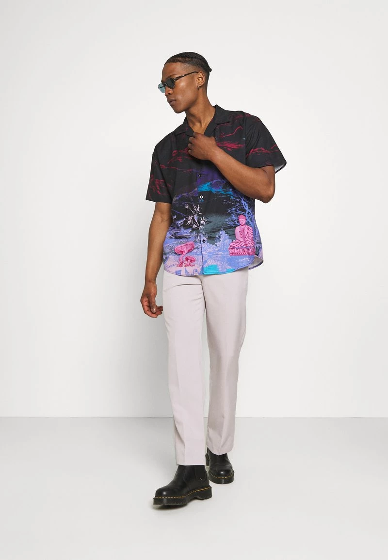 Rabatt 🔔 Mennace HAVANA CHAIN STRAIGHT TROUSER - Stoffhose - Light Grey, Herren 👍 – Bild 2