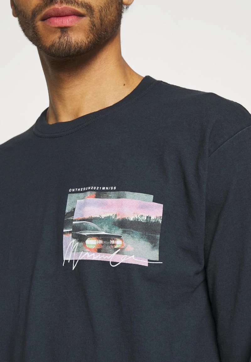 Billig 🌟 Mennace TAIL LIGHT - Langarmshirt - Washed Black, Herren 😉 – Bild 4