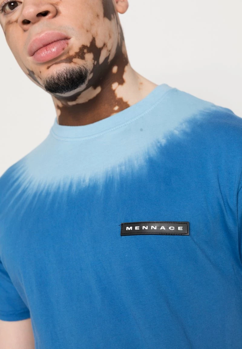 Großhandel 😍 MENNACE UNISEX DIP - T-Shirt Print - Blue 🌟 – Bild 5