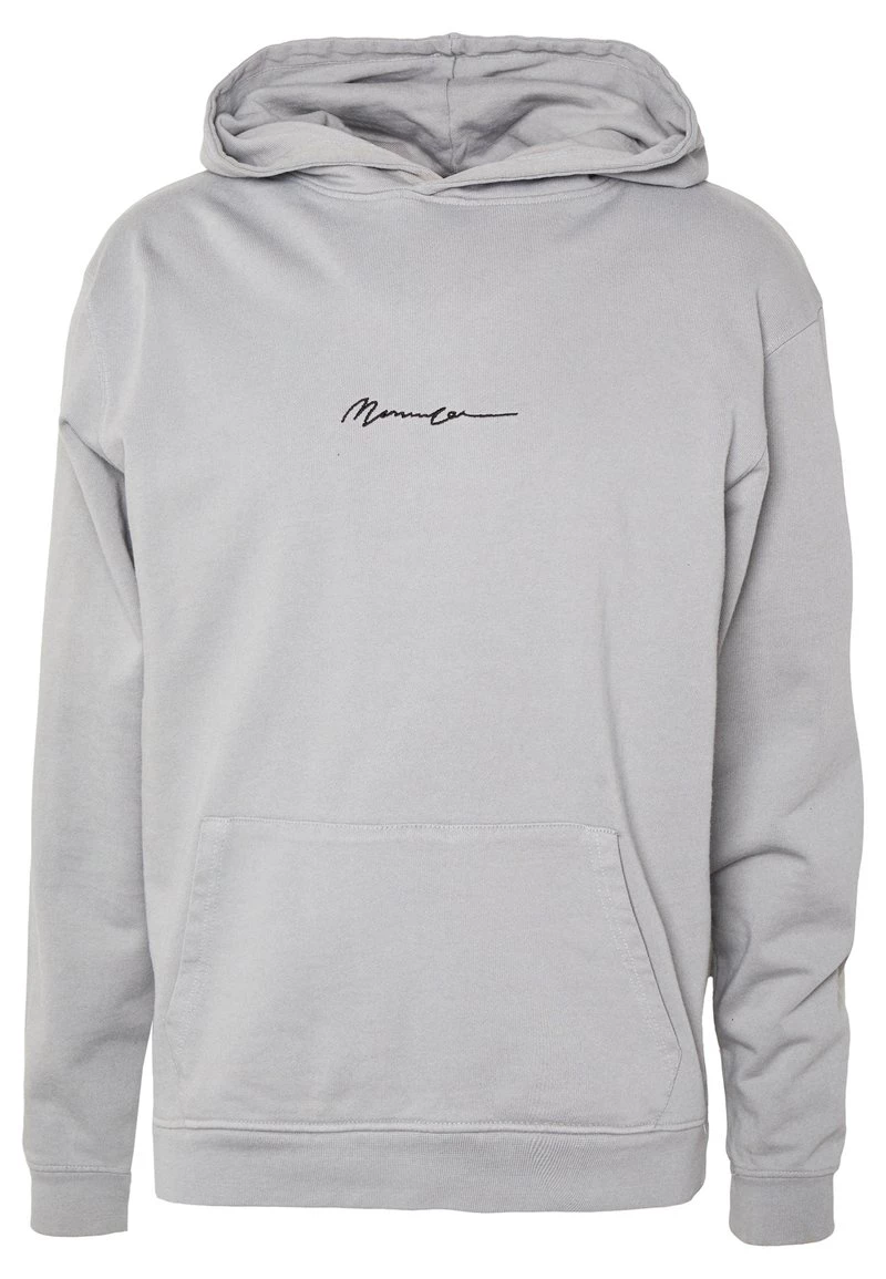 Brandneu 🎁 Mennace ESSENTIAL REGULAR OVERHEAD HOODY WITH SIGNATURE - Kapuzenpullover - Slate Grey, Unisex 🥰 – Bild 5