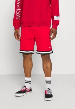 Beste Bewertungen von 💯 Mennace TAPED 🏀 BASKETBALL - Shorts - Red, Herren 🤩