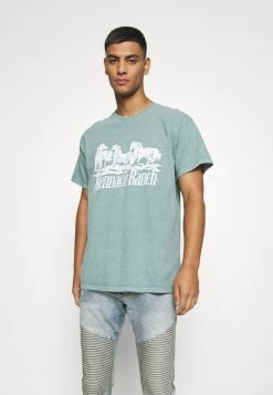 Budget 🔔 Mennace ROSEBOWL RANCH REGULAR - T-Shirt Print - Light Blue, Herren ❤️