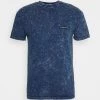 Bester Verkauf 😀 Mennace WASHED BADGE UNISEX - T-Shirt Print - Blue 🤩