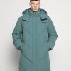 Schlussverkauf 🧨 Mennace EVIAN QUILTED MID LENGTH PUFFER JACKET UNISEX - Wintermantel - Green 🛒