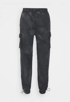 Budget 🎁 Mennace WASHED JOGGER - Cargohose - Black, Herren 👍