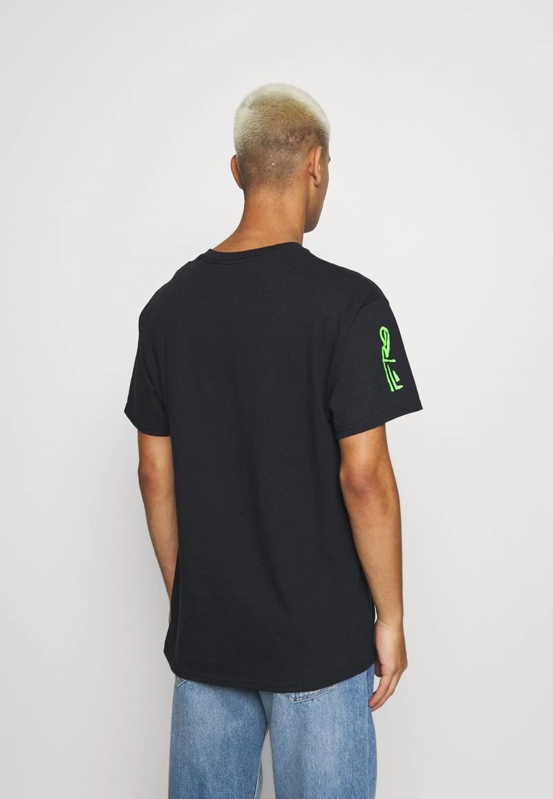 Angebote ⌛ Mennace A$AP FERG FLAME SKULL - T-Shirt Print - Black, Herren 🔔 – Bild 3