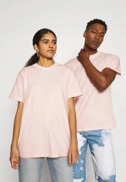 Budget 🧨 Mennace ON THE RUN PIGMENT DYE REGULAR UNISEX - T-Shirt Print - Pink 🥰
