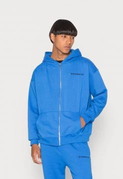 Auslauf 💯 MENNACE UNISEX ESSENTIAL ZIP THROUGH HOODIE UNISEX - Sweatjacke - Blue 🧨