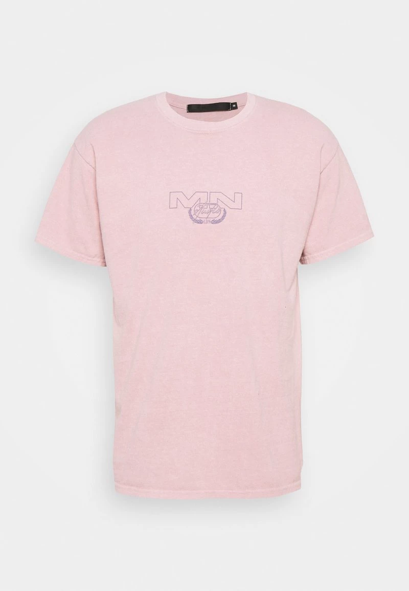 Neu 😀 MENNACE TRACK GUIDE REGULAR - T-Shirt Print - Pink, Herren ⌛ – Bild 4