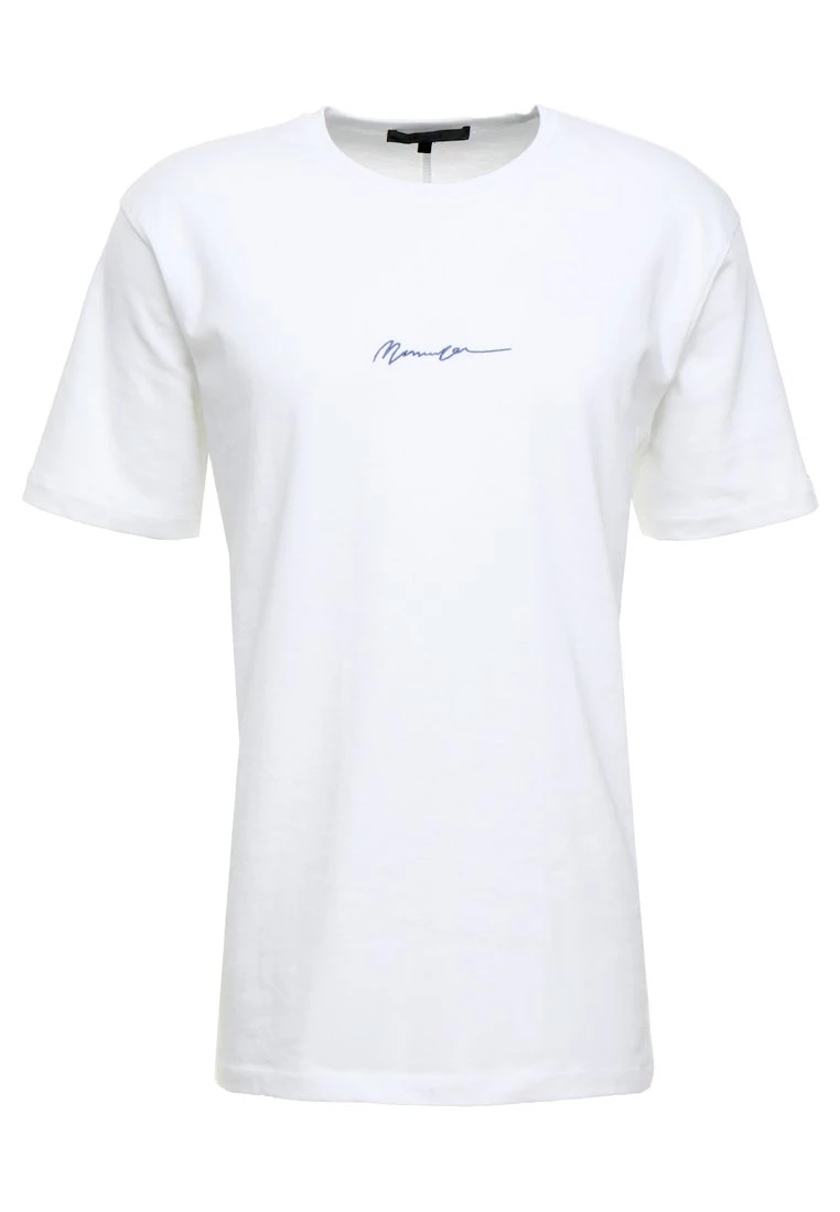 Budget 👍 Mennace ESSENTIAL REGULAR RELAXED SIG TEE UNISEX - T-Shirt Basic - White 🛒 – Bild 4