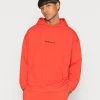Schlussverkauf ✔️ MENNACE ESSENTIAL RELAXED HOODIE UNISEX - Sweatshirt - Red 🤩
