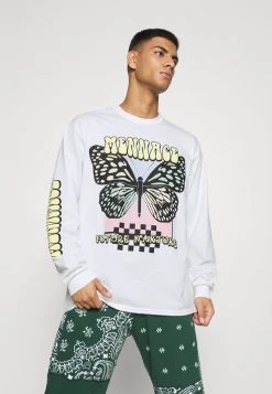 Schlussverkauf ❤️ Mennace MESUNDAZE BUTTERFLY - Langarmshirt - White, Herren 🎁