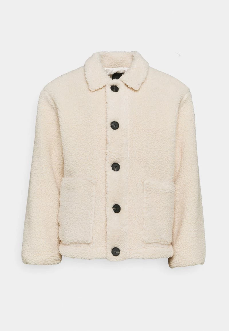 Schlussverkauf 😉 Mennace HENNESSEY BORG JACKET - Winterjacke - Off White, Herren ❤️ – Bild 4